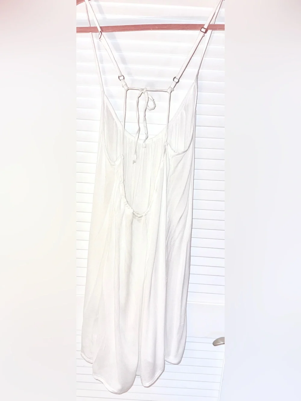Roxy White Adjustable Swim Coverup